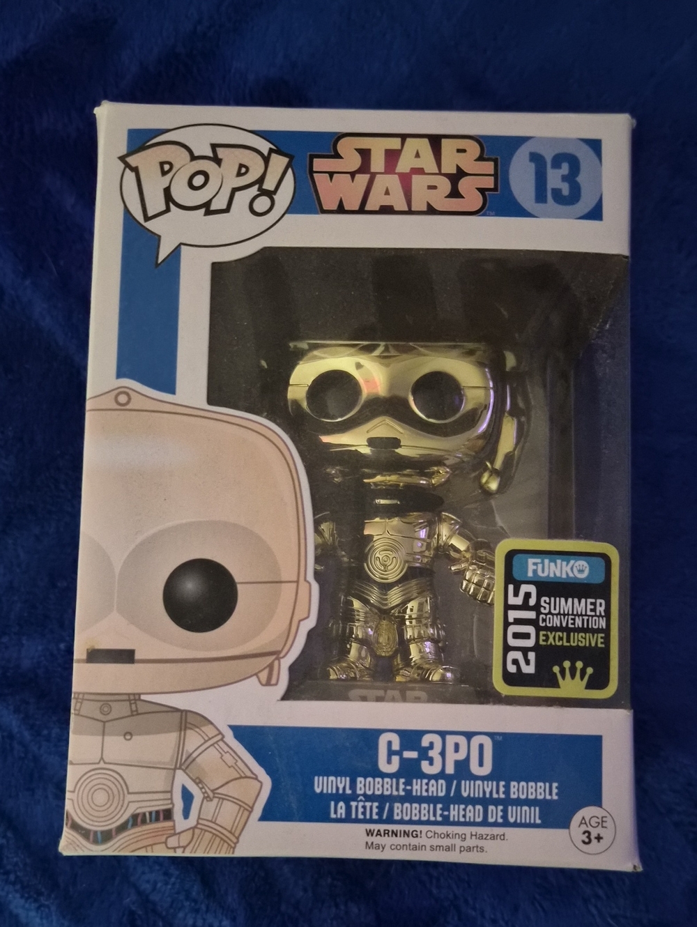 Funko Pop! Star Wars C-3PO Gold Vinyl Figure